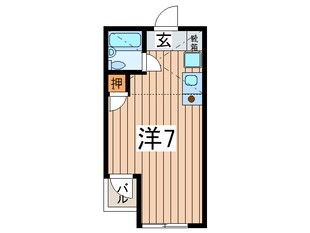 ウエストヨコハマの物件間取画像